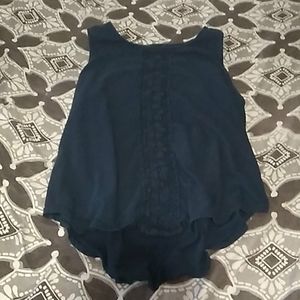 Girl's navy blue tank top